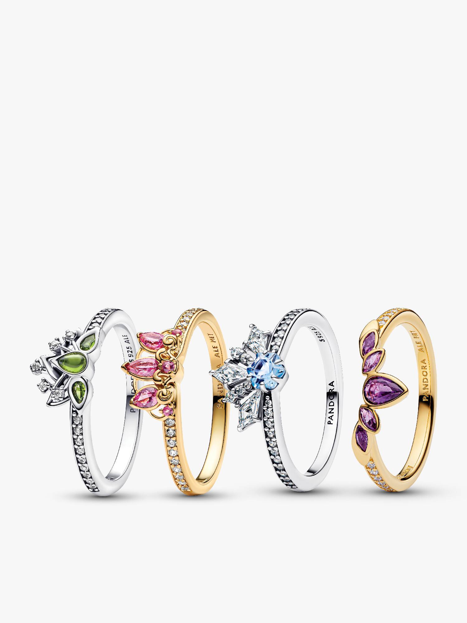 Modern Disney Princesses Ring Set