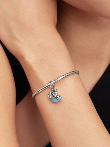Disney Stitch Glow-in-the-dark Moon Dangle Charm