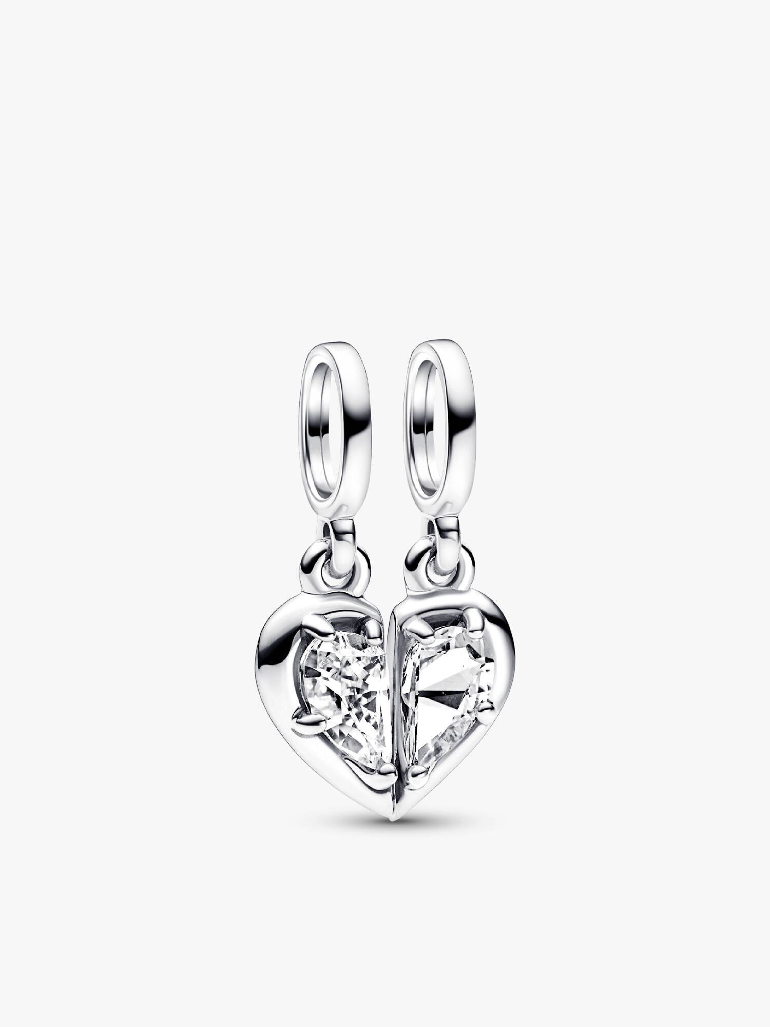 Charm-pendentif séparable Mère et fille