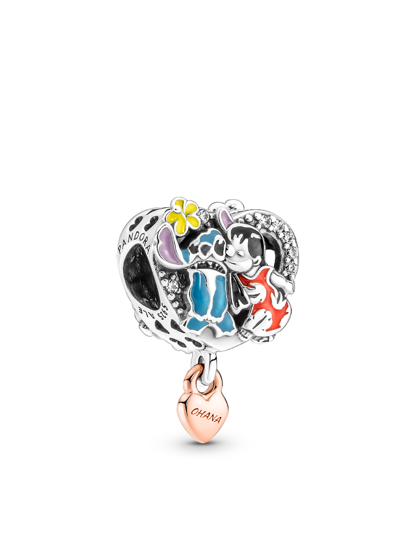 Disney Stitch Ohana Charm Trio