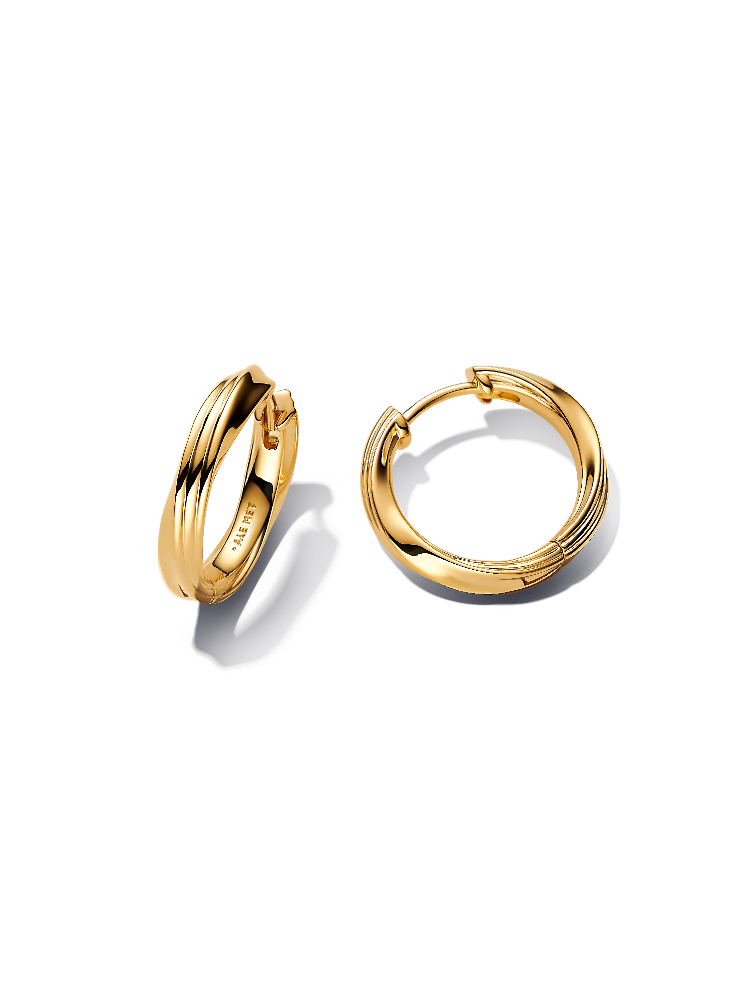 Twisted Hoop Earrings
