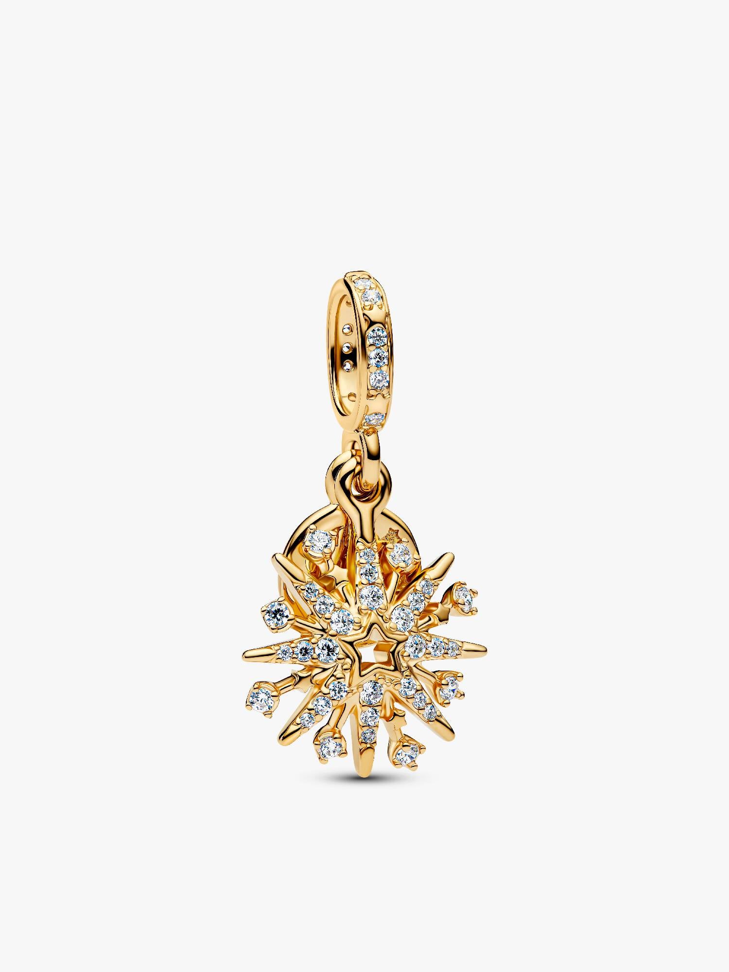 Sparkling Firework Double Dangle Charm