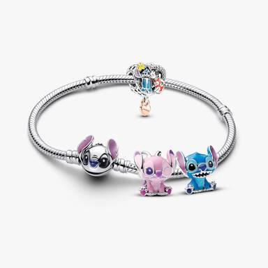 Bracelet avec charms Ohana de Lilo et Stitch de Disney