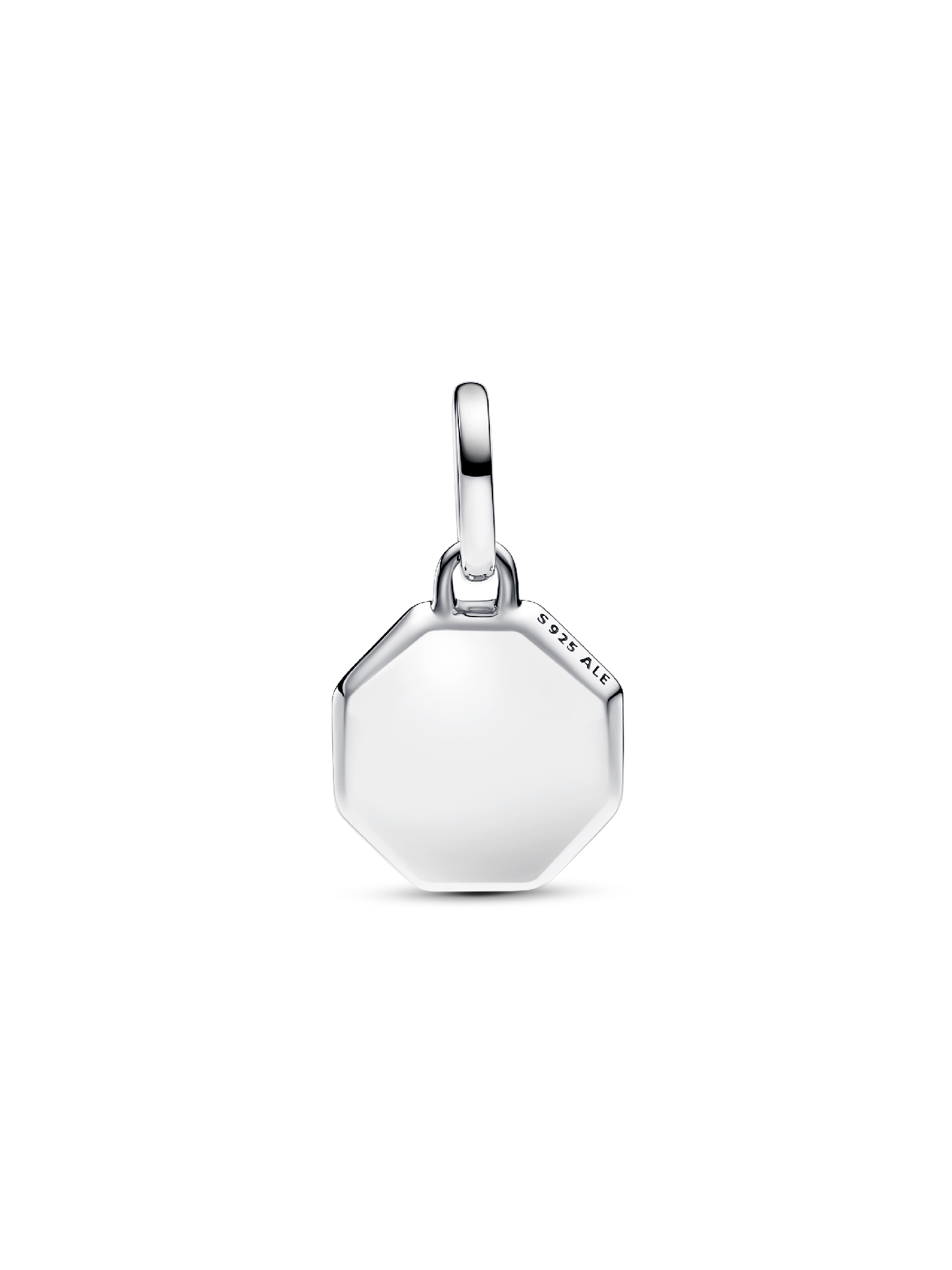 Turquoise-coloured Engravable Mini Medallion Charm