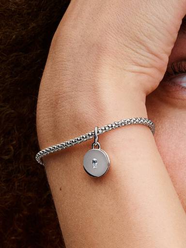 Openable & Engravable Love Locket Dangle Charm