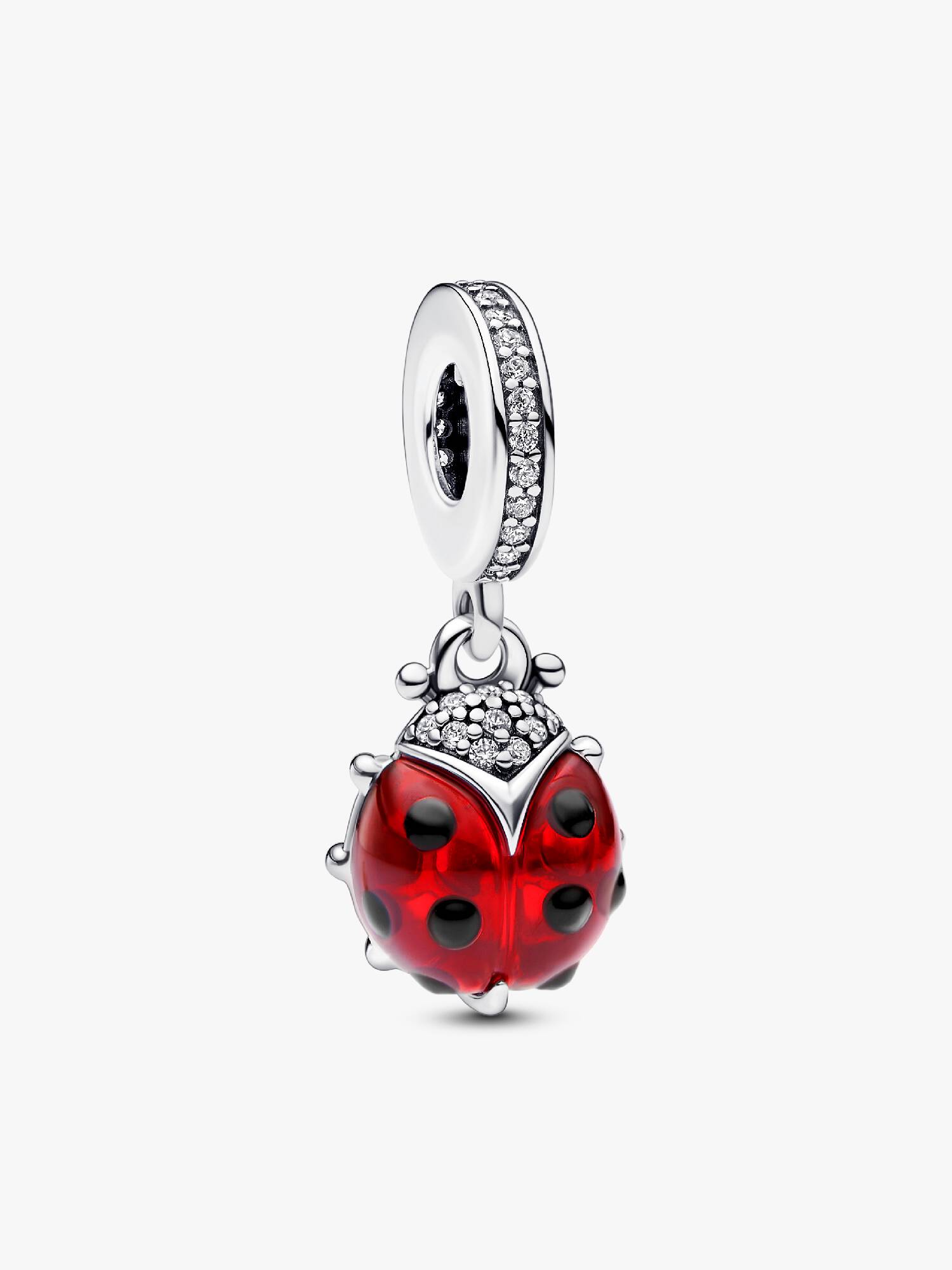 Charm-pendentif Coccinelle rouge