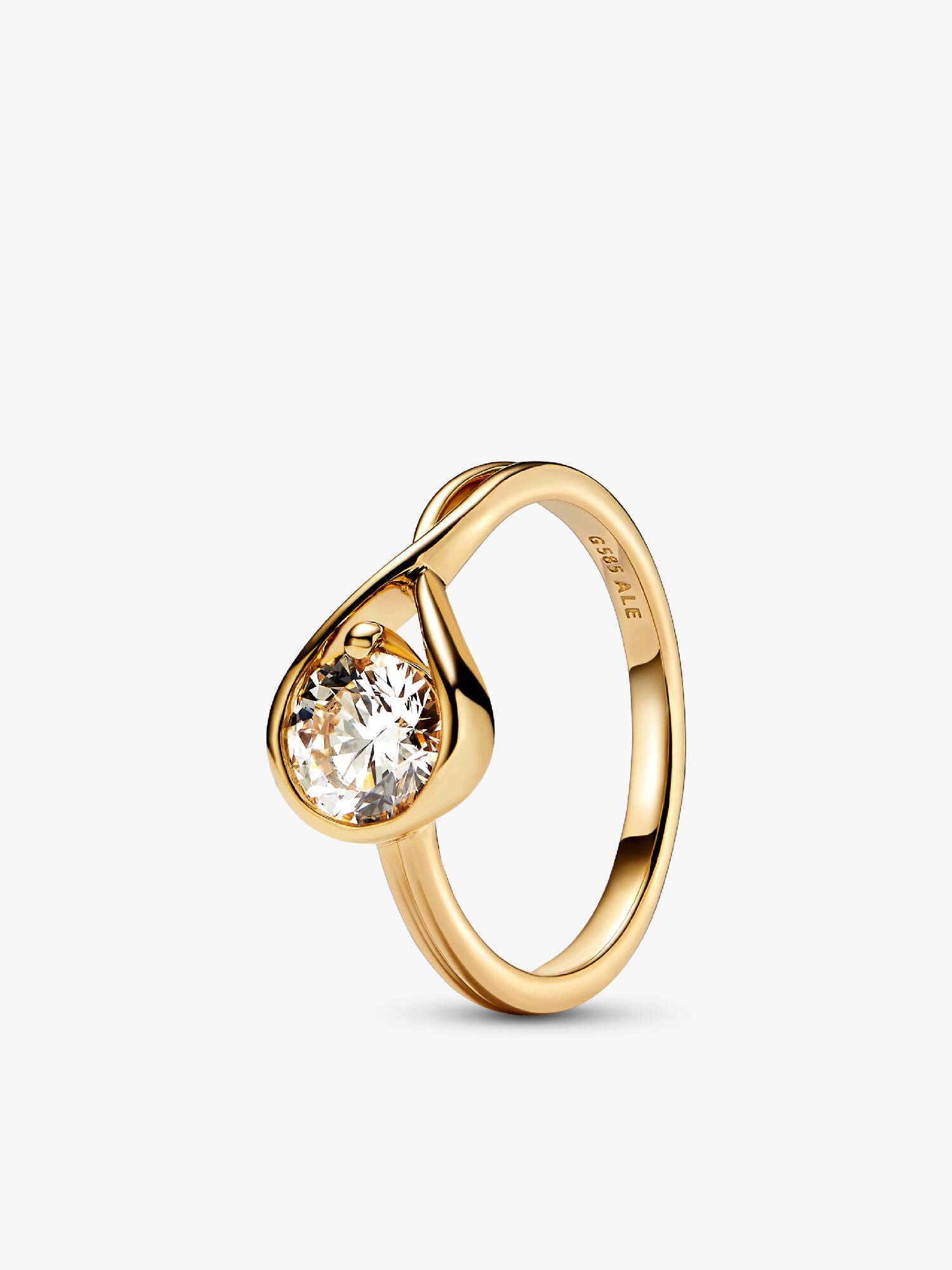Bague à diamant cultivé en laboratoire Pandora Infinite