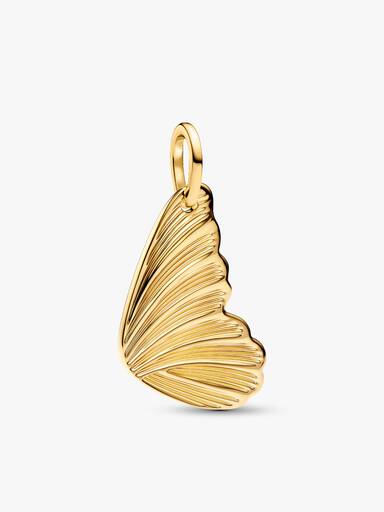 Collier à pendentif gravable Ailes de papillon