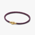 Bracelet Cordon mauve scintillant Bracelet Cordon mauve scintillant