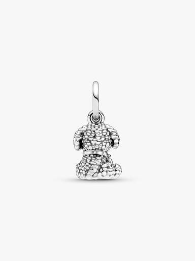 FINAL SALE - Poodle Puppy Dog Dangle Charm