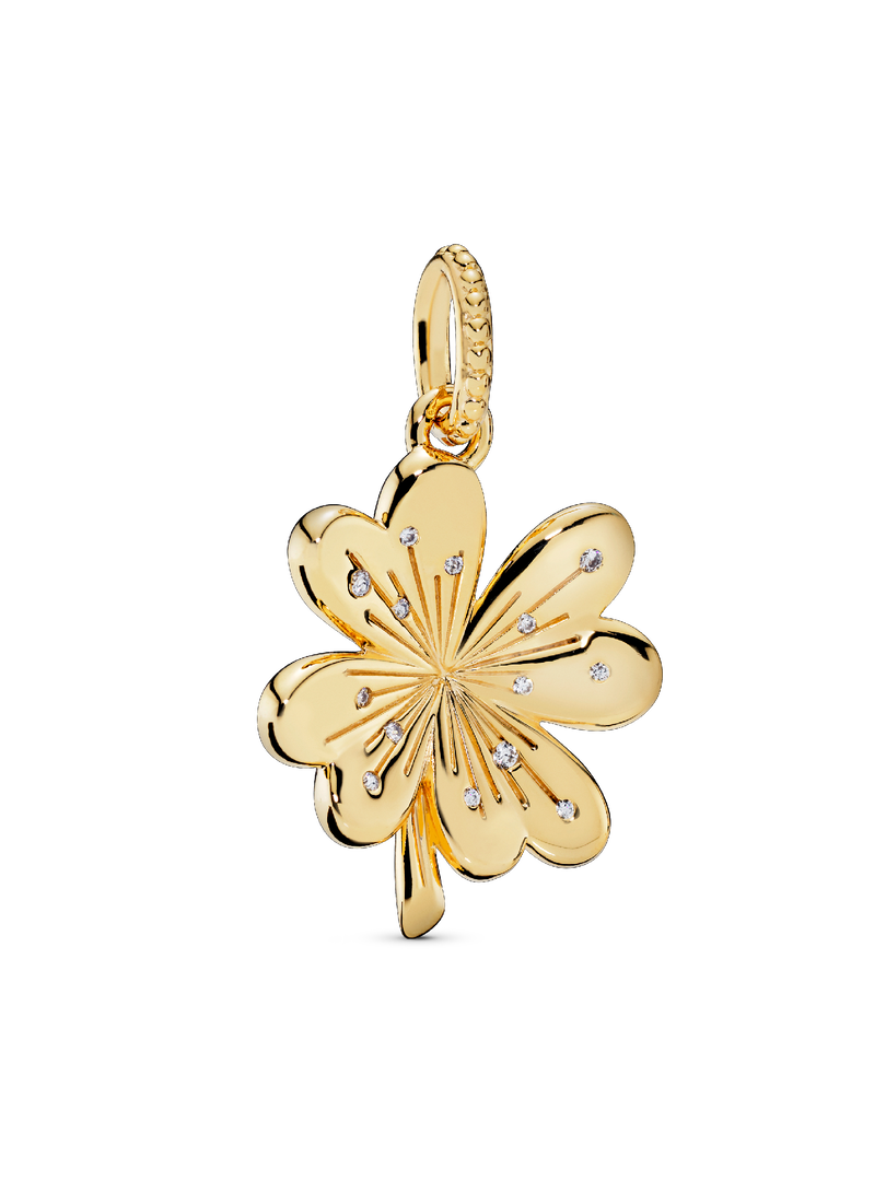 Lucky Four-Leaf Clover Pendant