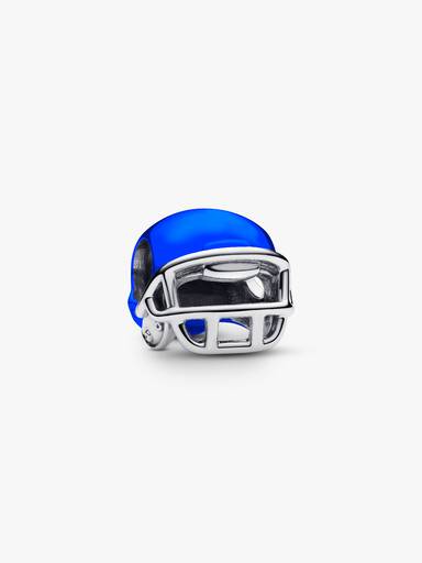 Casque de football bleu roi