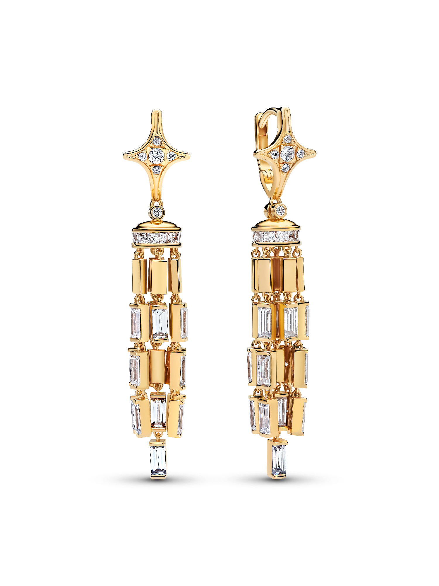 Shooting Star Drop Earrings
