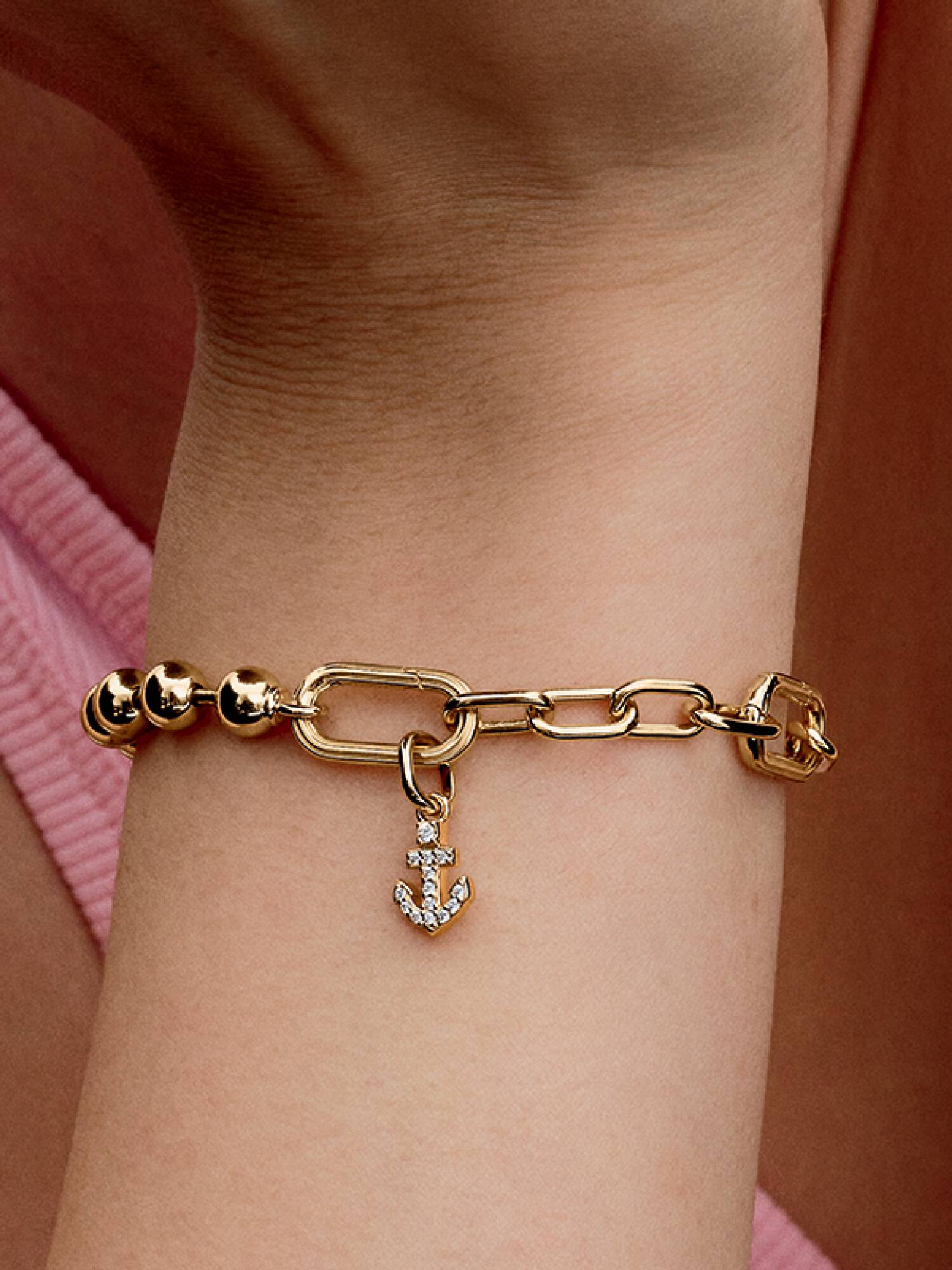 Mini charm-pendentif Ancre