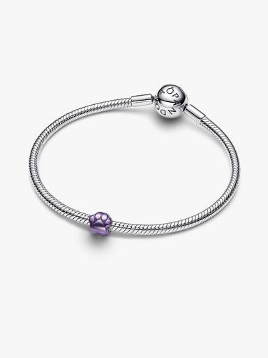 Mini charm Patte mauve