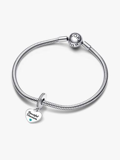 FINAL SALE - Vancouver Boat Heart Dangle Charm