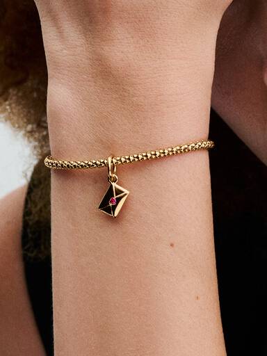 Charm-pendentif Enveloppe de lettre d’amour