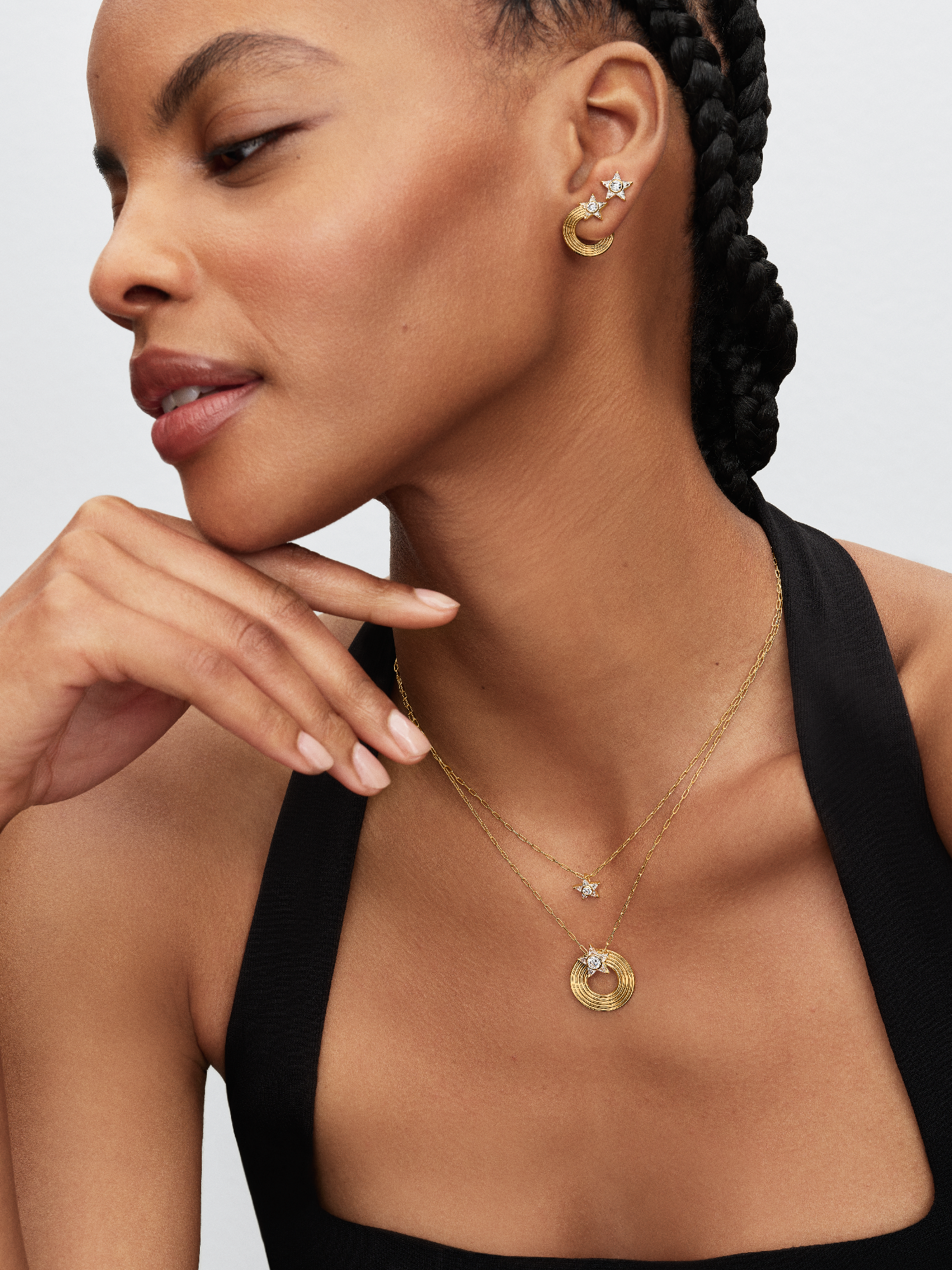 Sparkling Stella Stud Earrings