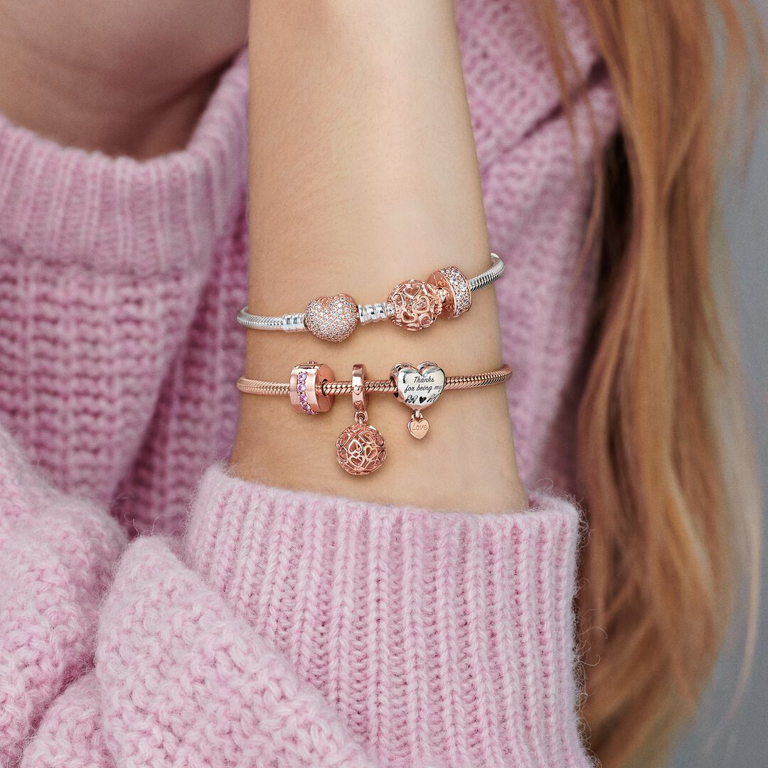 Hearts All Over Charm