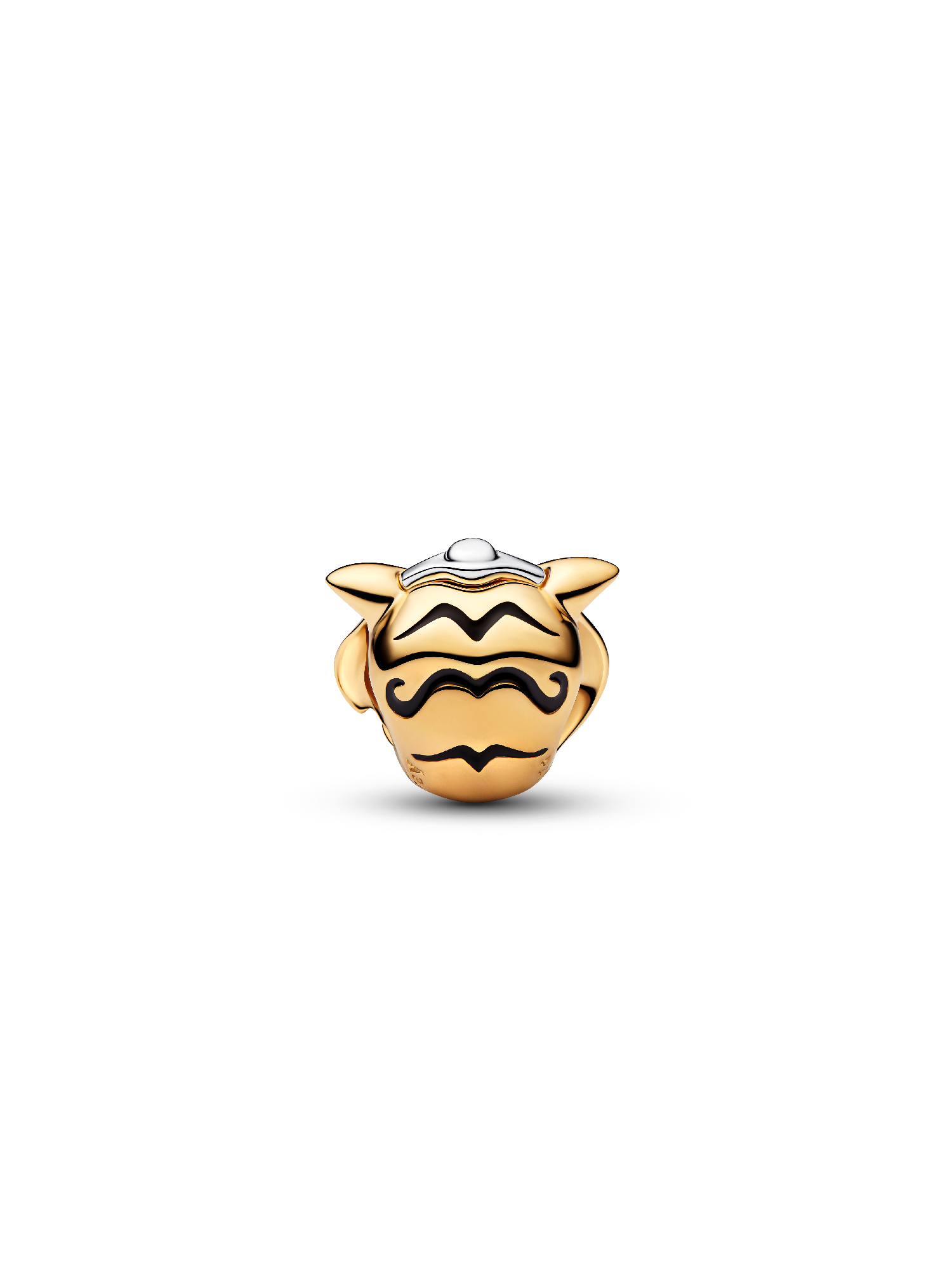 Charm Rajah de la Princesse Jasmine de Disney avec diamant créé en laboratoire
