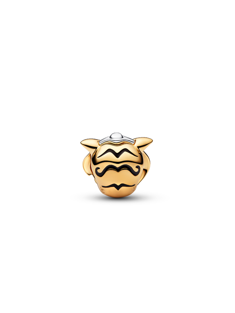 Charm Rajah de la Princesse Jasmine de Disney avec diamant créé en laboratoire