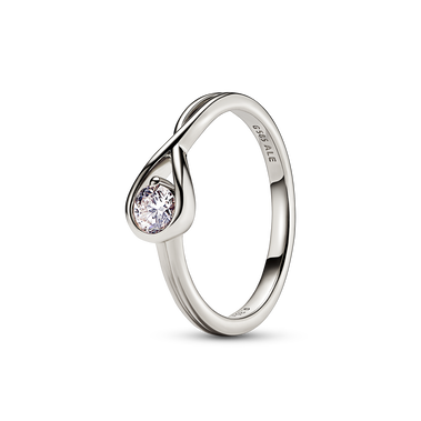 Pandora Infinite Lab-grown Diamond Ring 0.25 carat tw 14k White Gold