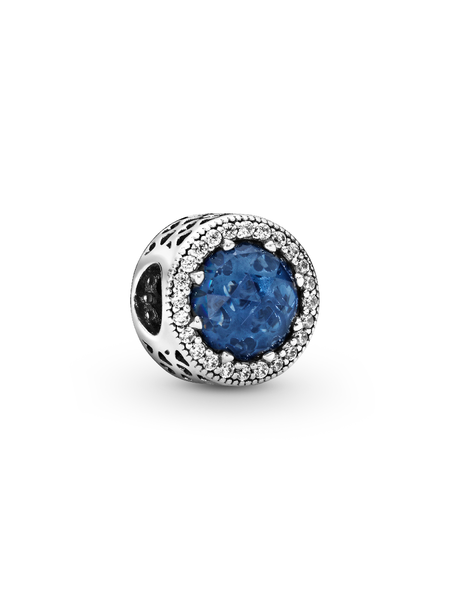 Sparkling Dark Blue Charm