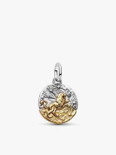 Leo Medallion Charm Bracelet