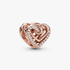Sparkling Entwined Hearts Charm Sparkling Entwined Hearts Charm