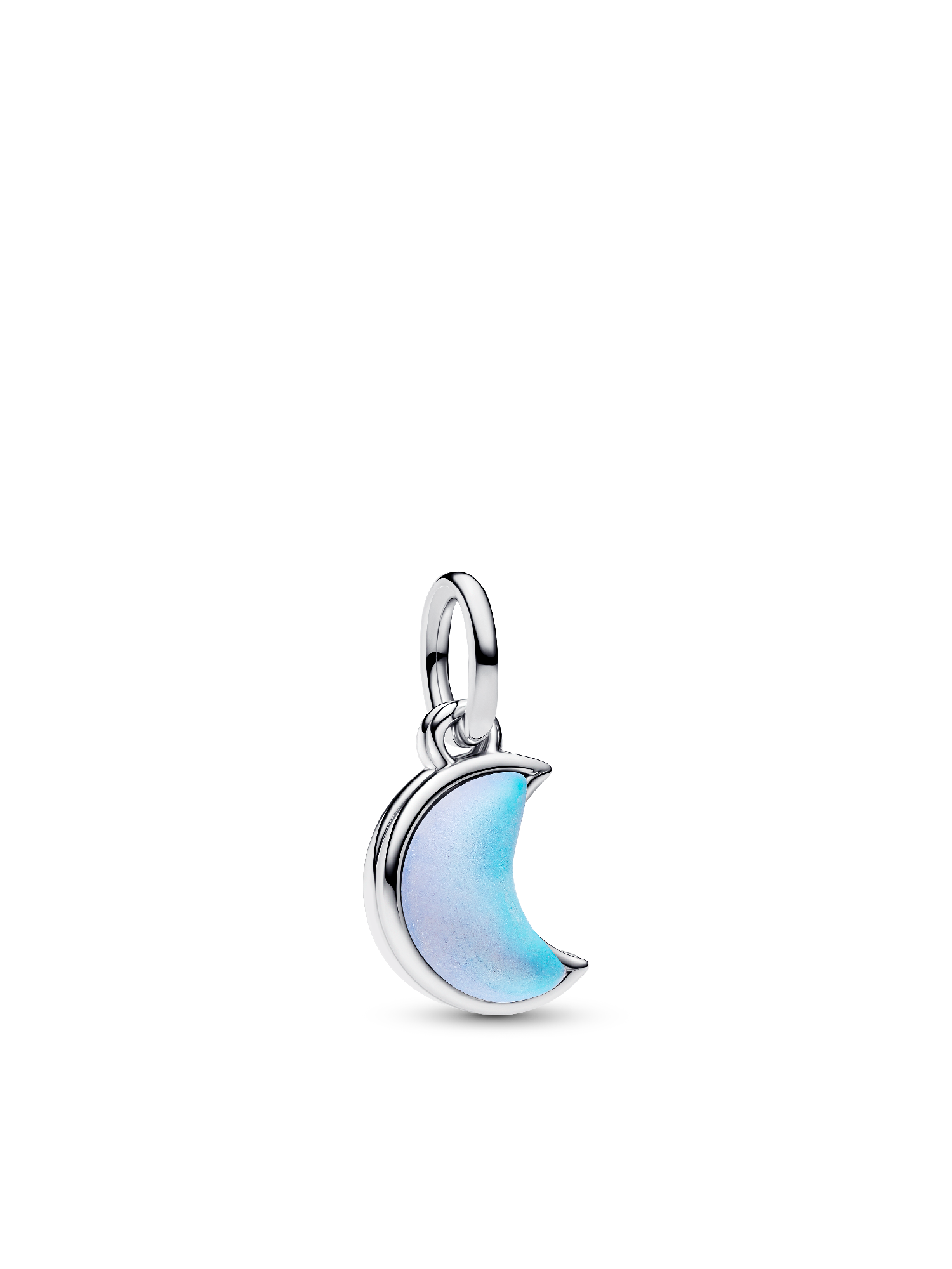 Sparkling Crescent Moon Pendant Necklace