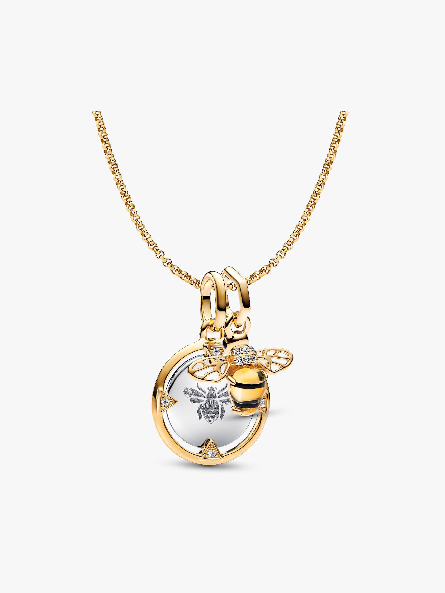 Keeper of the Bees Charm Necklace Set