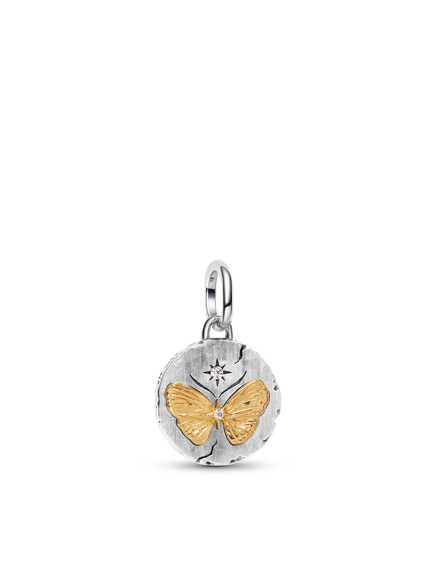 Butterfly Medallion Necklace Set
