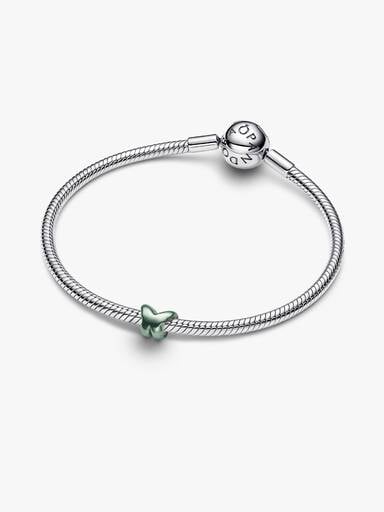 Mini charm Papillon vert