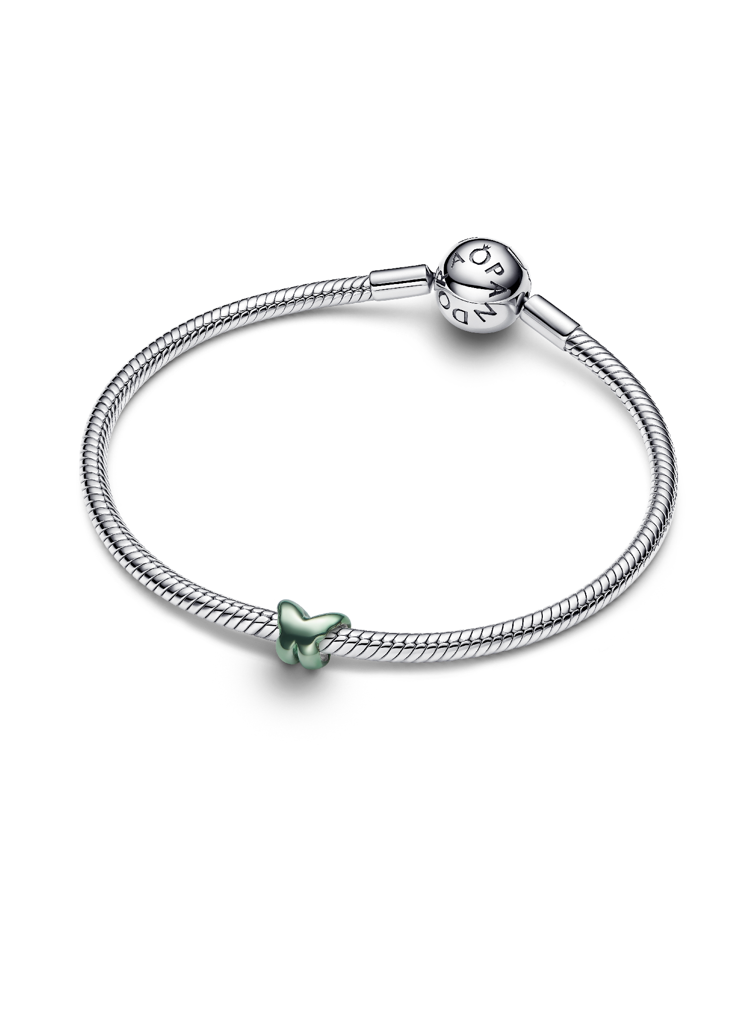Mini charm Papillon vert