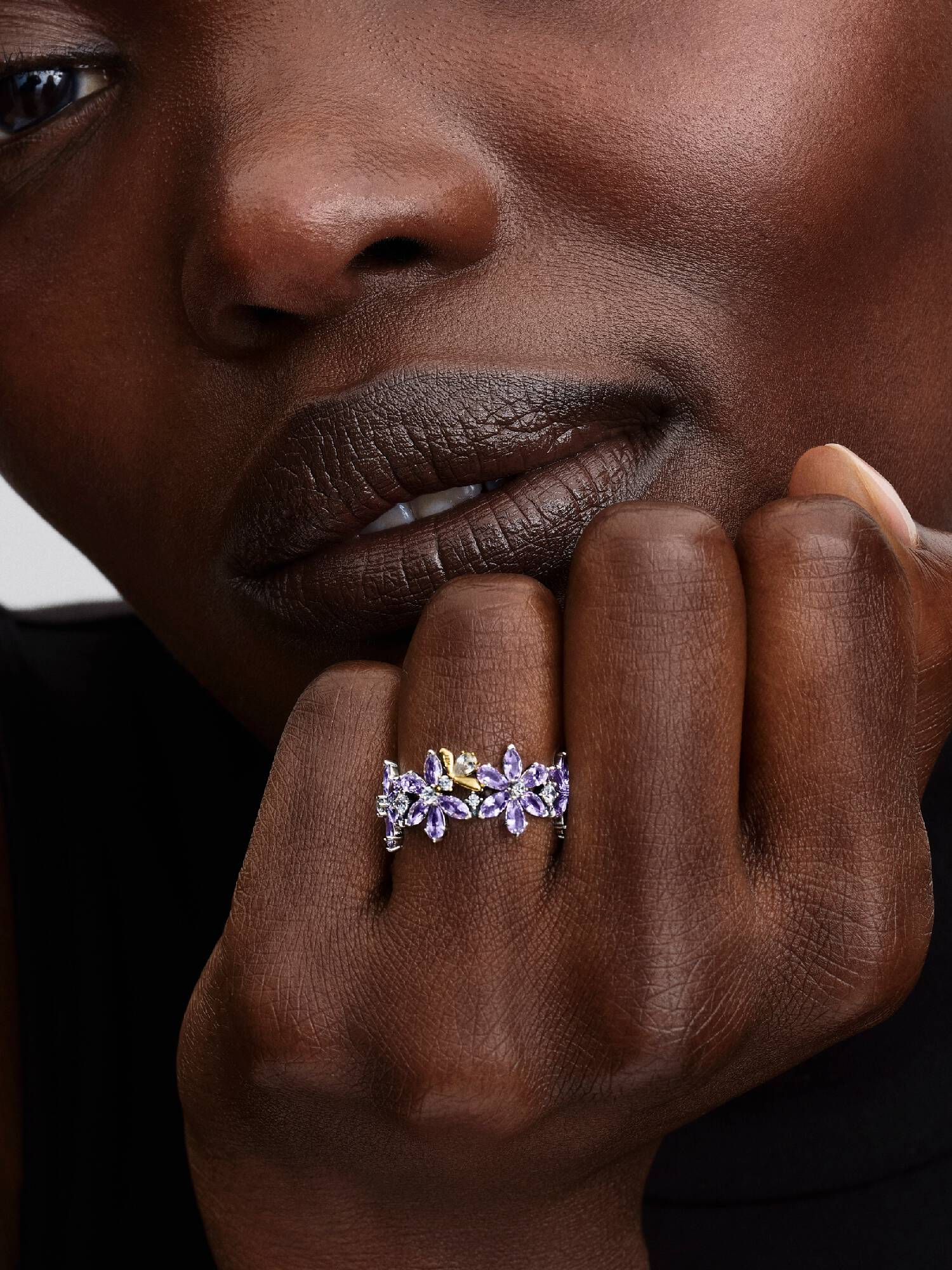 Bague Herbier et abeille Bridgerton