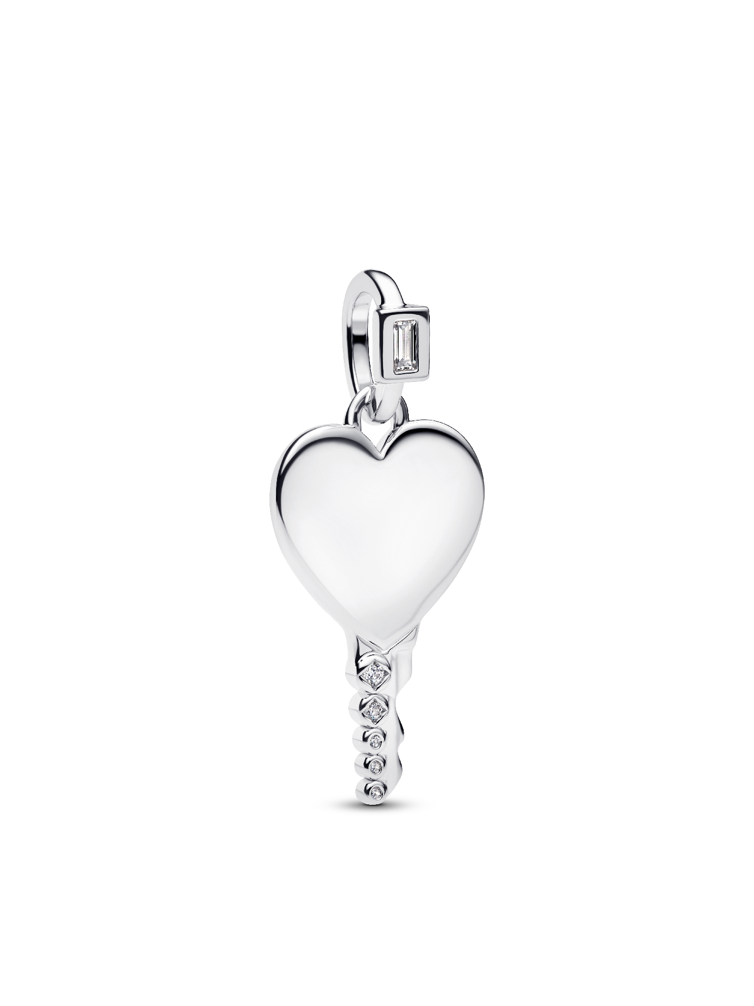 Sparkling Handwritten Love Collier Necklace | Sterling silver