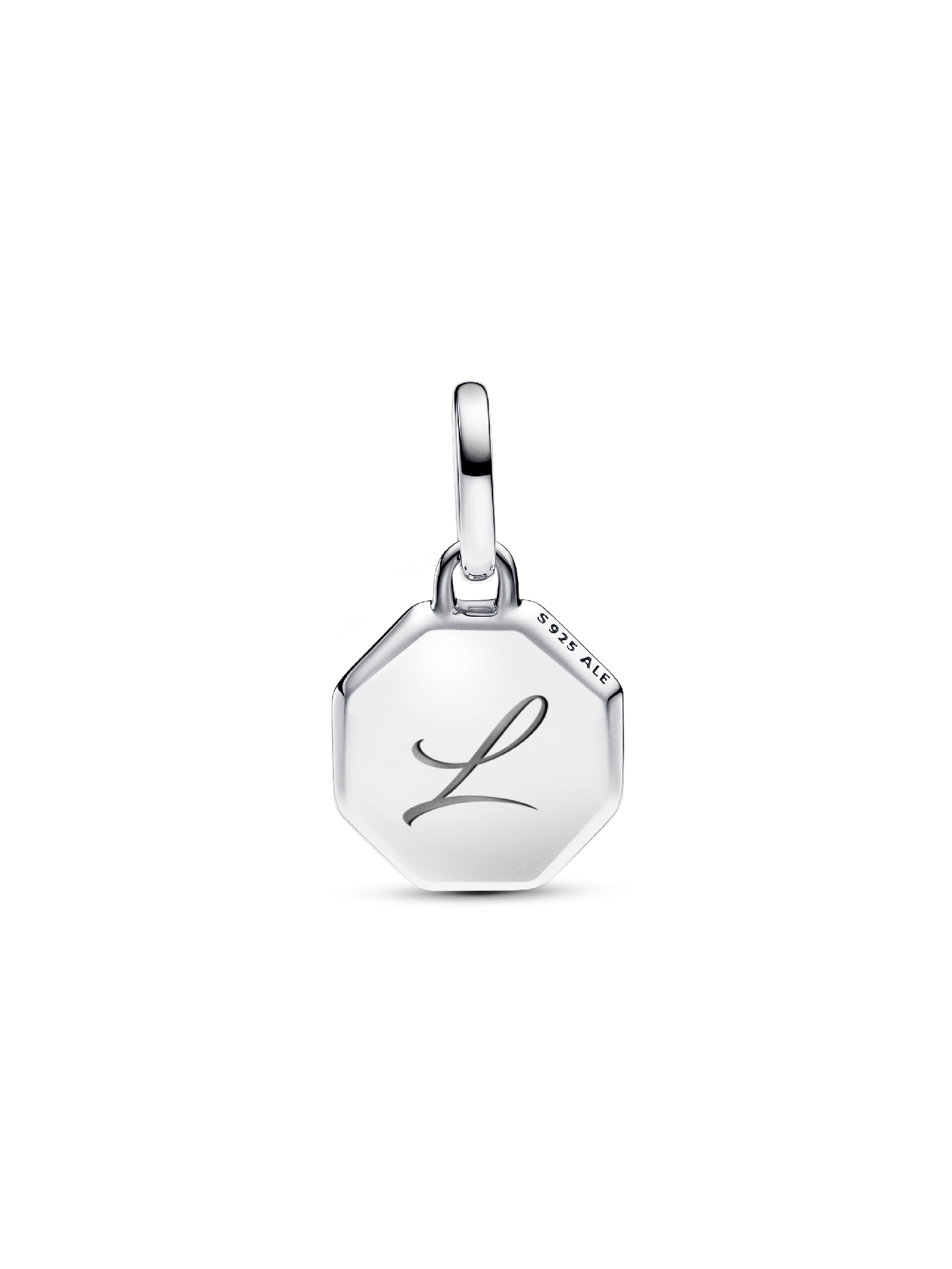 Turquoise-coloured Engravable Mini Medallion Charm