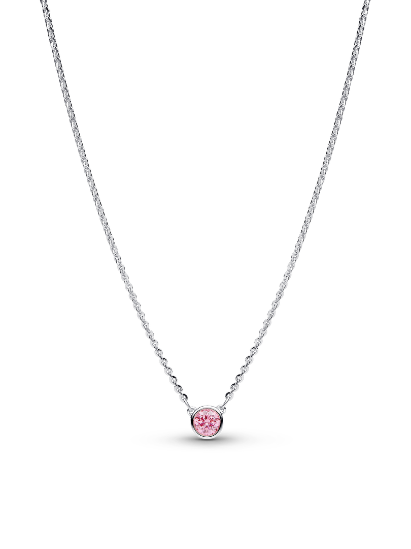 Ensemble de bijoux à diamants cultivés en laboratoire rose Pandora Era