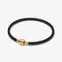 Bracelet Cordon noir scintillant Bracelet Cordon noir scintillant