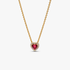 Collier à cœur surélevé Collier à cœur surélevé