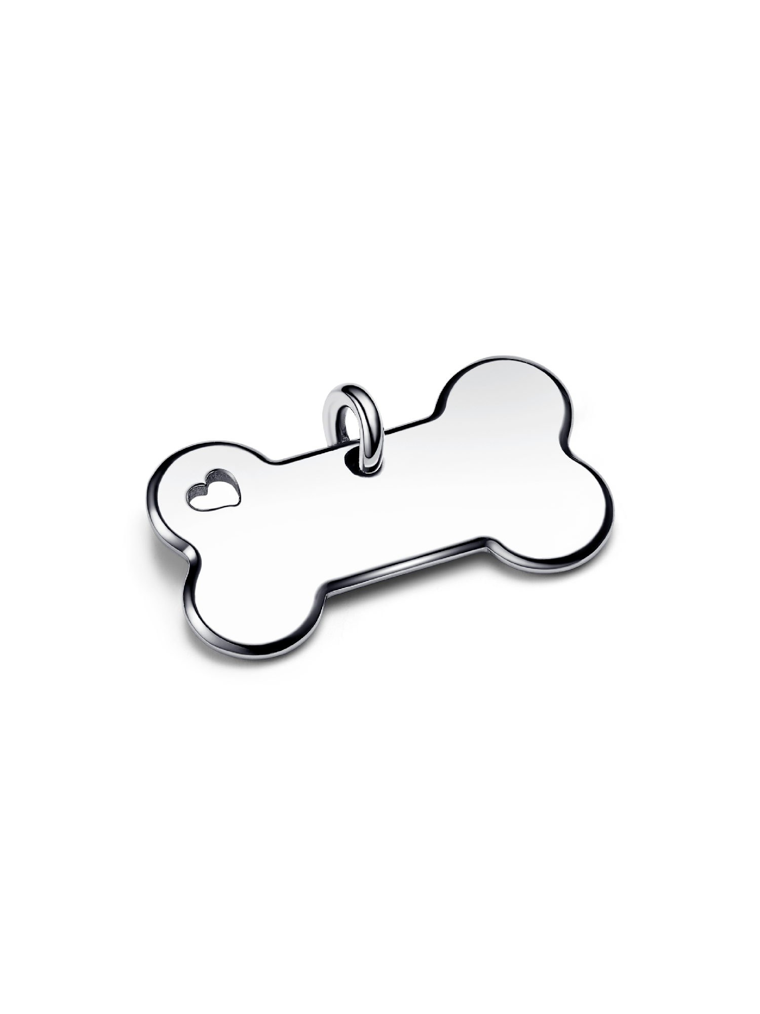 Engravable Dog Bone Pet Collar Tag
