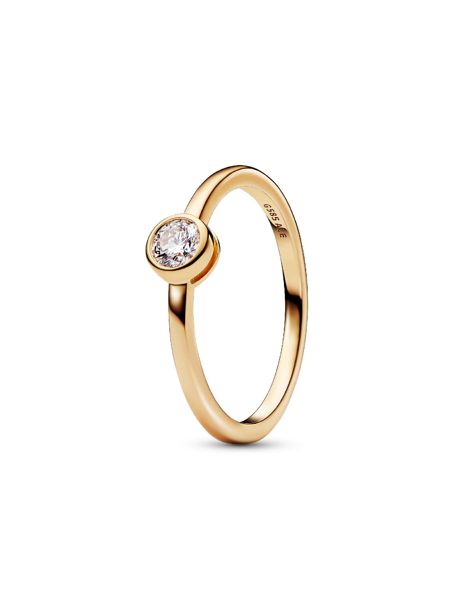 Pandora Era Lab-Grown Diamond Bezel Ring