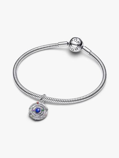 Charm-pendentif pivotant Sphère armillaire