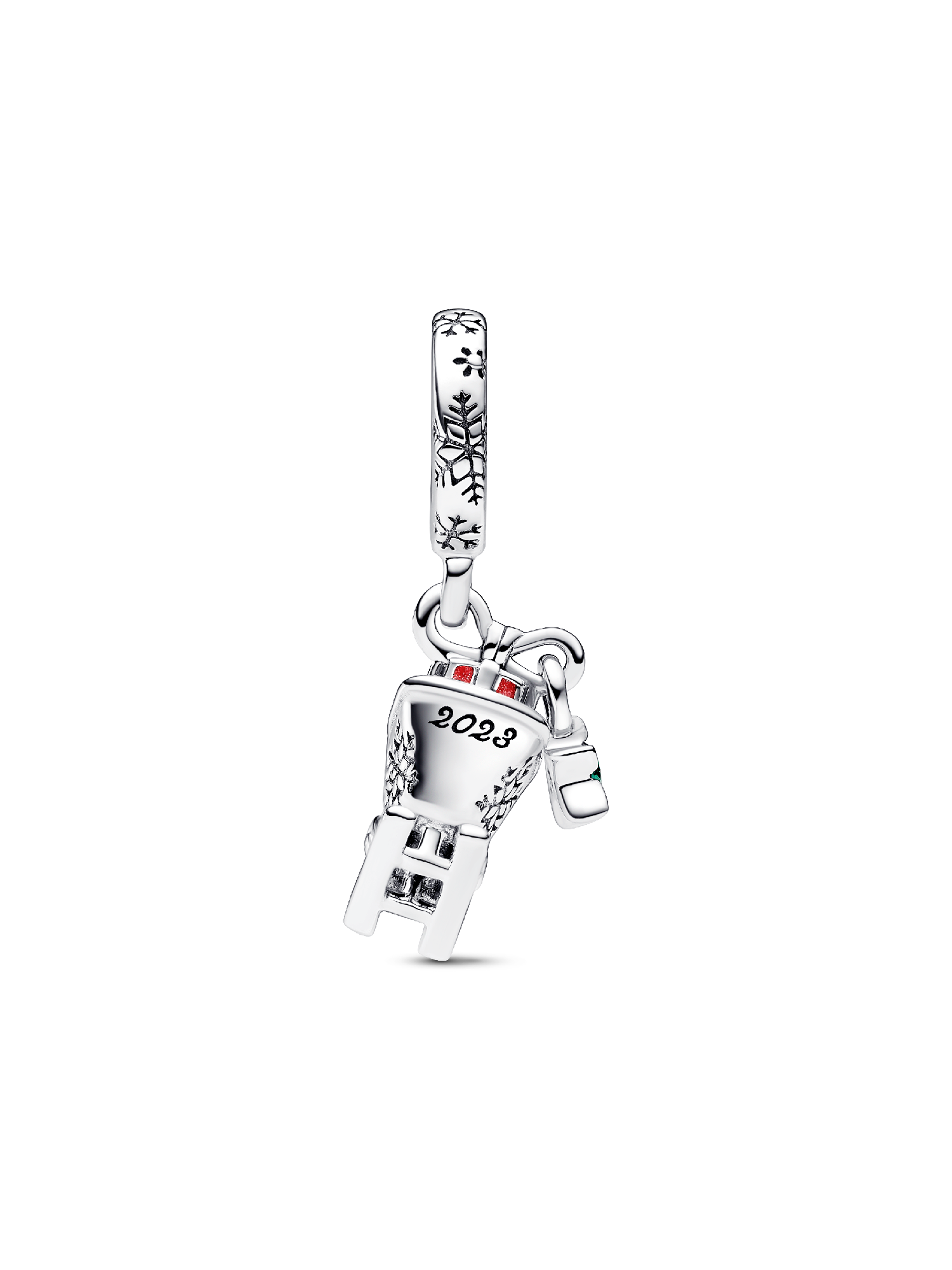 Christmas Sleigh 2023 Dangle Charm