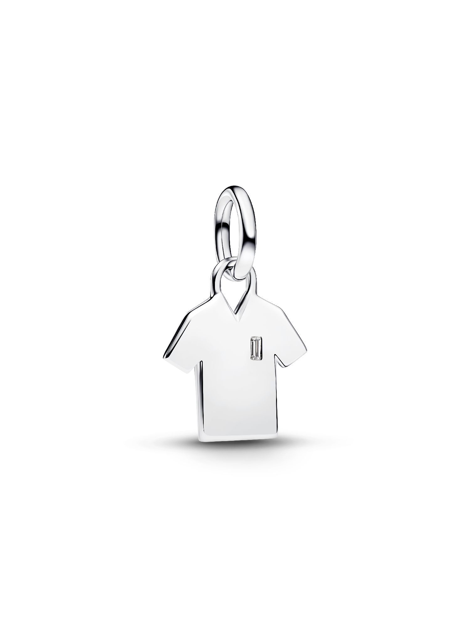 Engravable Soccer Shirt Dangle Charm