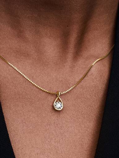 Pandora Infinite Lab-Grown Diamond Pendant Necklace