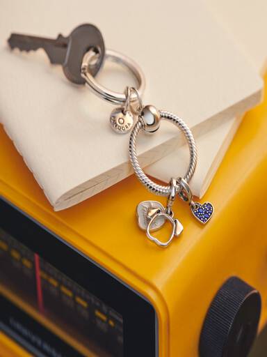 Charm Porte-clés Pandora Moments