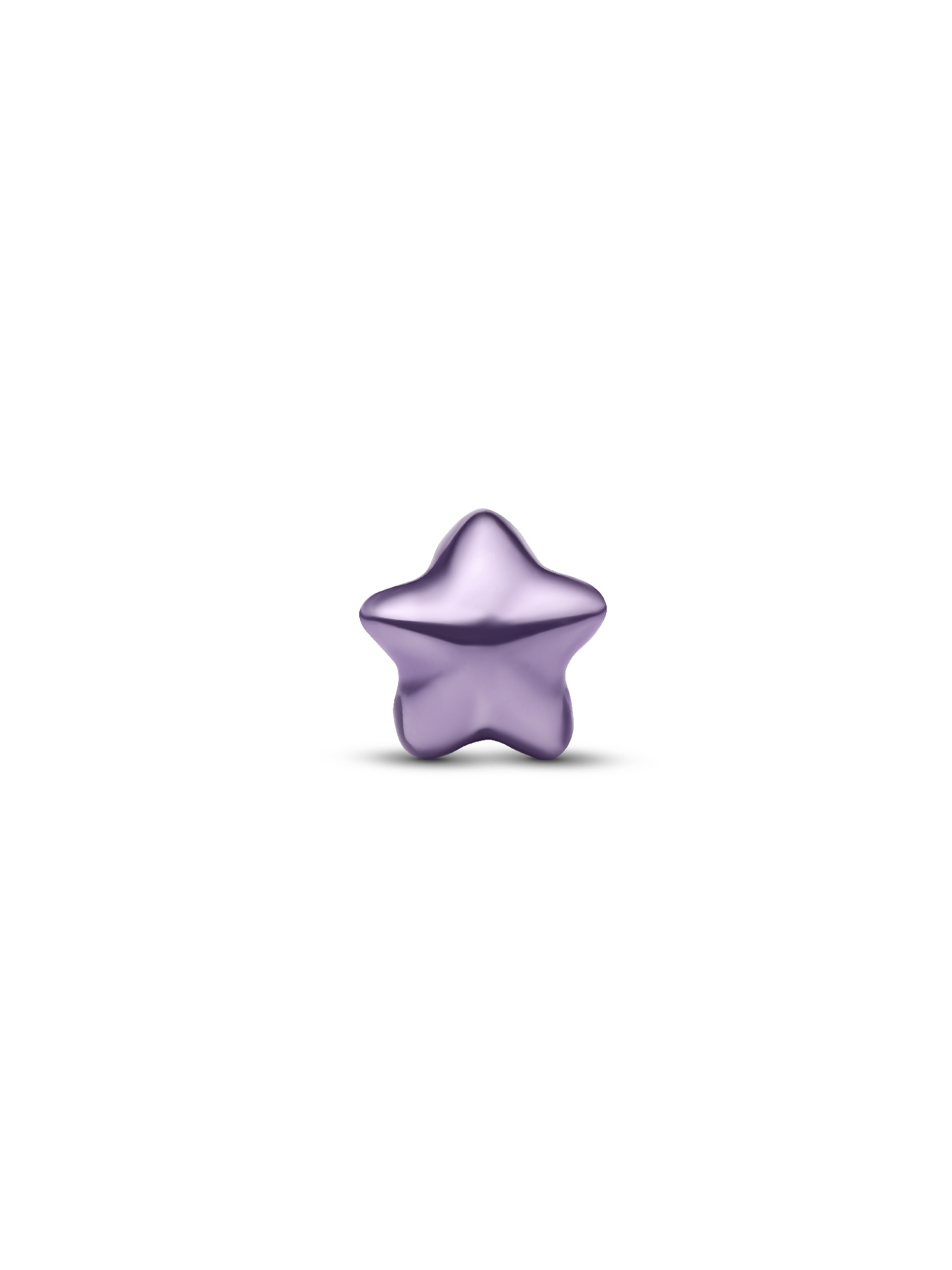 Mini charm Étoile mauve
