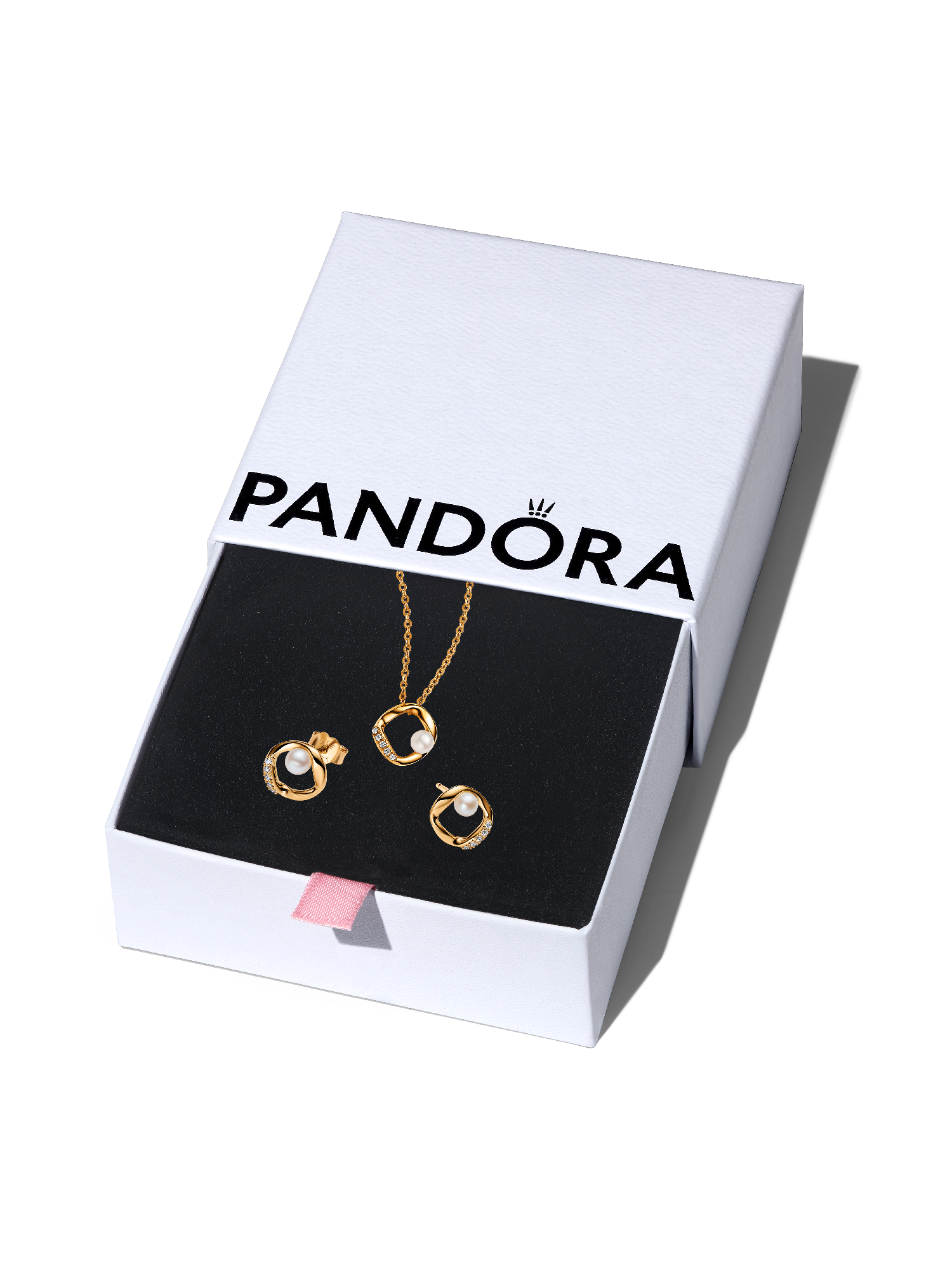Organic Sparkle and Pearl Jewellery Gift Set