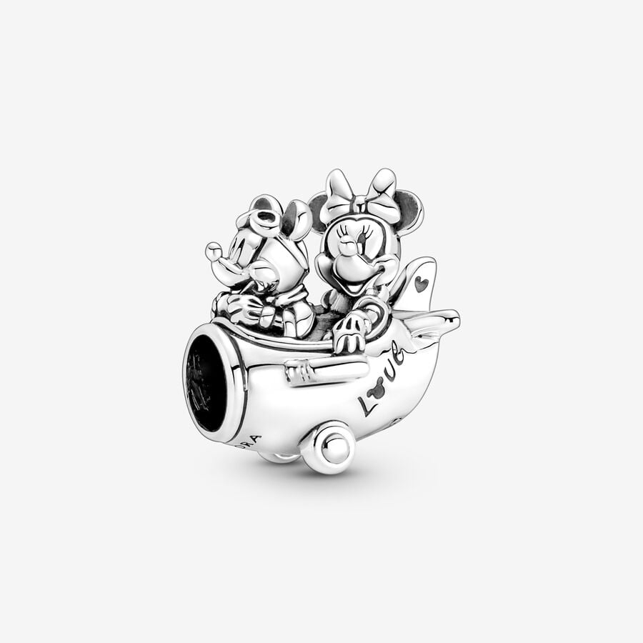 Disney Mickey Mouse & Minnie Mouse Airplane Charm image number 0